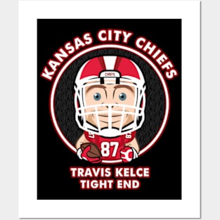 Travis Kelce Posters and Art